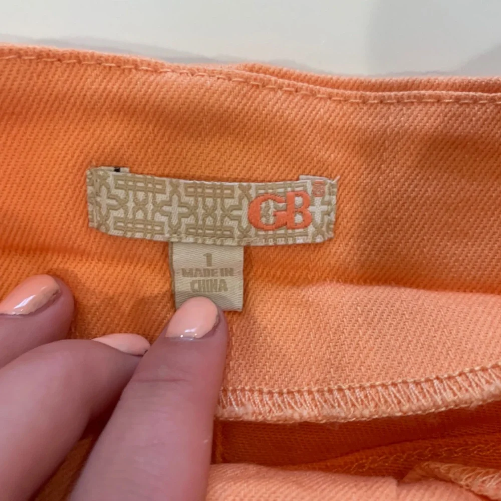 Gianni Binni Mini Skirt Orange
